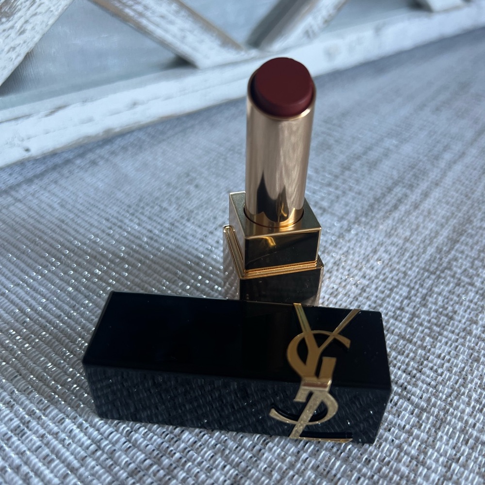 NEW YSL Rouge Pur Couture Lipstick The Bold #6 Reignited Amber - Picture 4 of 7